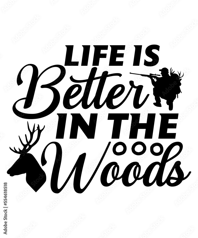 Hunting SVG Bundle, Deer Duck Hunting SVG Cut Files, commercial use