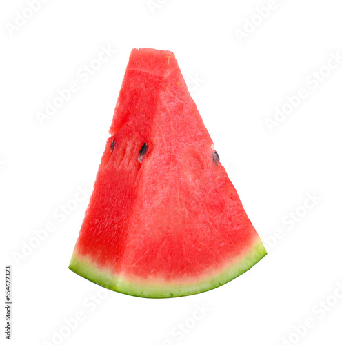 watermelon slice isolated on transparent png