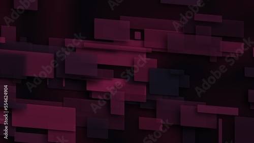 Illustration of pink purple background with transparent rectangles and added effects photo