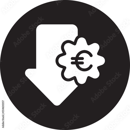 Euro glyph icon
