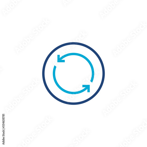  Continuous icon.