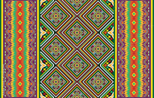 Seamless Decorative Boho Ancient Hand Drawn Ethnic Pattern. ethnic tribal borders,tribal seamless pattern
