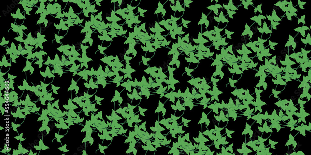 Vector seamless beautiful pattern flower and leaves flat background Vector seamless beautiful pattern flower and leaves flat background