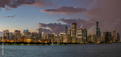 Chicago Skyline After a Storm © Charles Masters