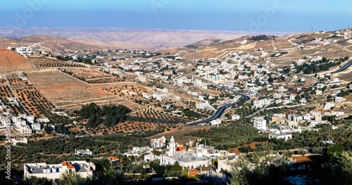 بلدة بيرين- بانوراما- الاردن- Bireen area - panorama - Jordan