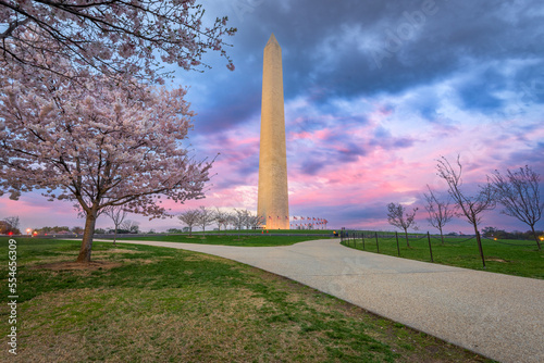 Washington DC, USA in spring season on the National Mall
