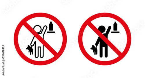 Keep out of the reach from children icon. Keep away from kids symbol. Warning indication. Simple vector pictogram