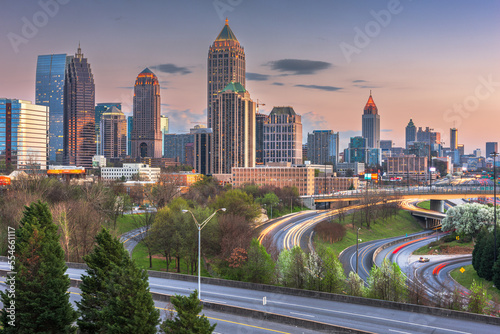 Atlanta, Georgia, USA Downtown Skyline © SeanPavonePhoto
