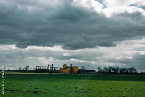 cloudy field © Jarosaw