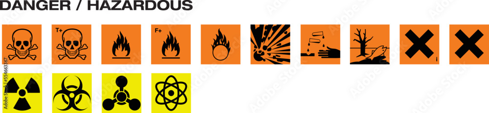 Danger / Hazardous icons