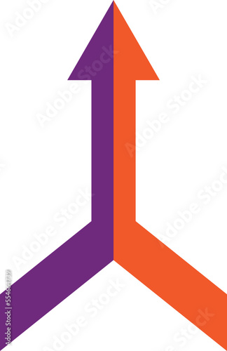 Merge Vector Icon Design Illustration