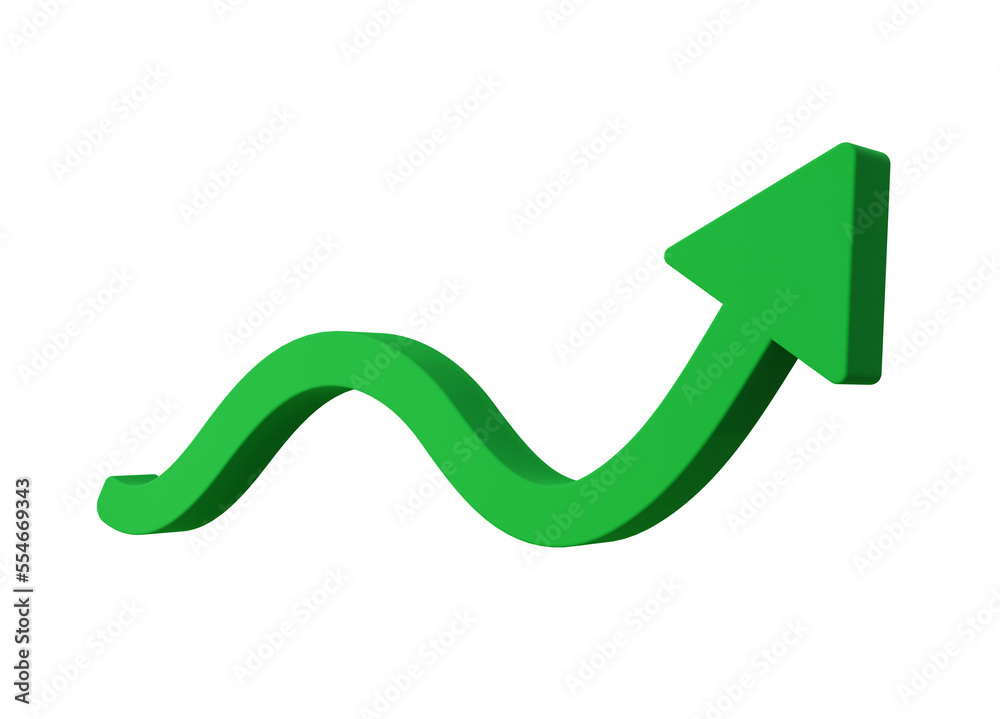 arrow up. Arrow show success of business strategy. arrow up. Arrow show success of business strategy.
