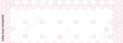 Embossed Light Pink Hexagon Frame On Transparent Backgrounds. Abstract Pattern Tiles. Abstract Tortoiseshell. Abstract Honeycomb. Sweet Pastel Soft Color. PNG Image