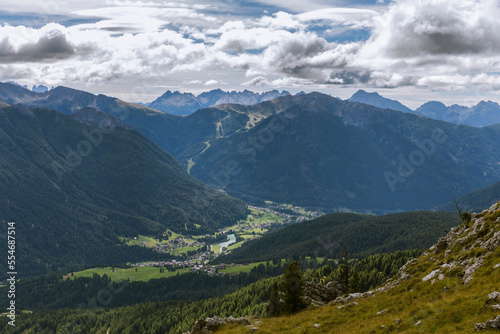 hiking in the Dolomites, mountains in south tyrol