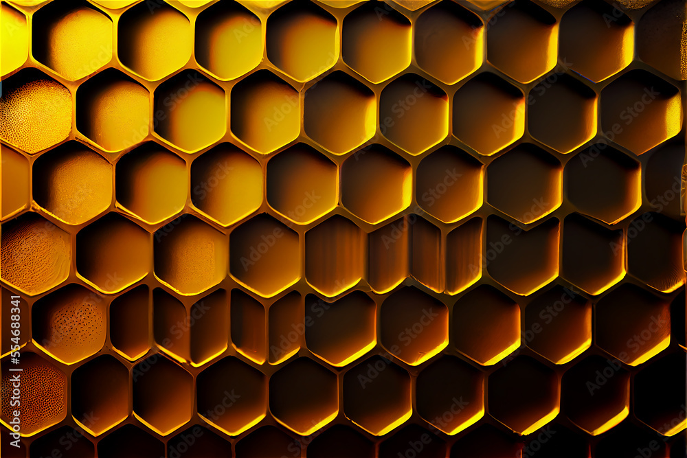 Luxury gold honeycomb background ideal for backdrops and texture Luxury gold honeycomb background ideal for backdrops and texture