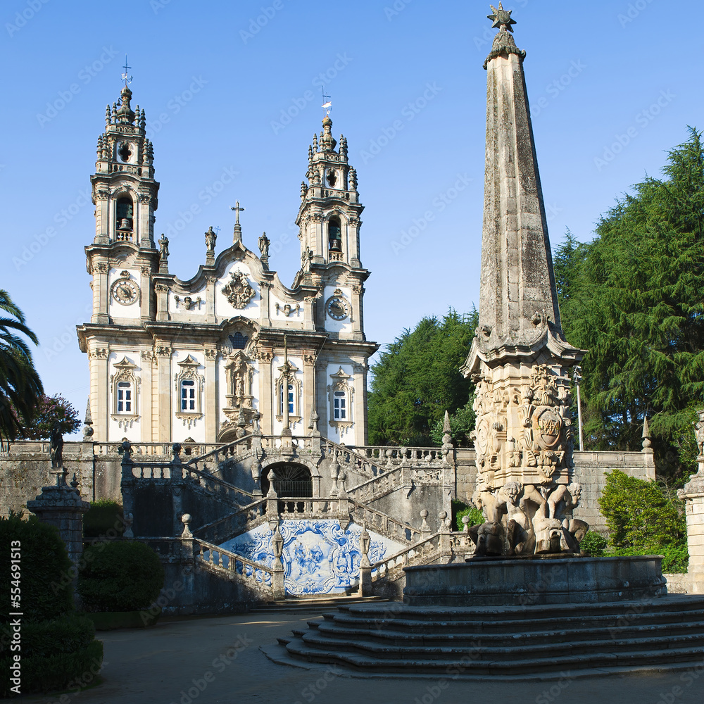 Our Lady of Remedies Church, Lamego, Tras-Os-Montes, Portugal