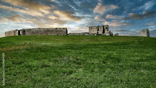 Duffus Castle is situated on the Laich of Moray, a fertile plain that was once the swampy foreshore of Spynie Loch.  photo