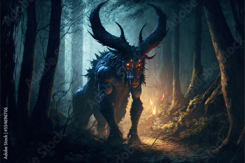 Jersey Devil Legendary Monster Concept Art