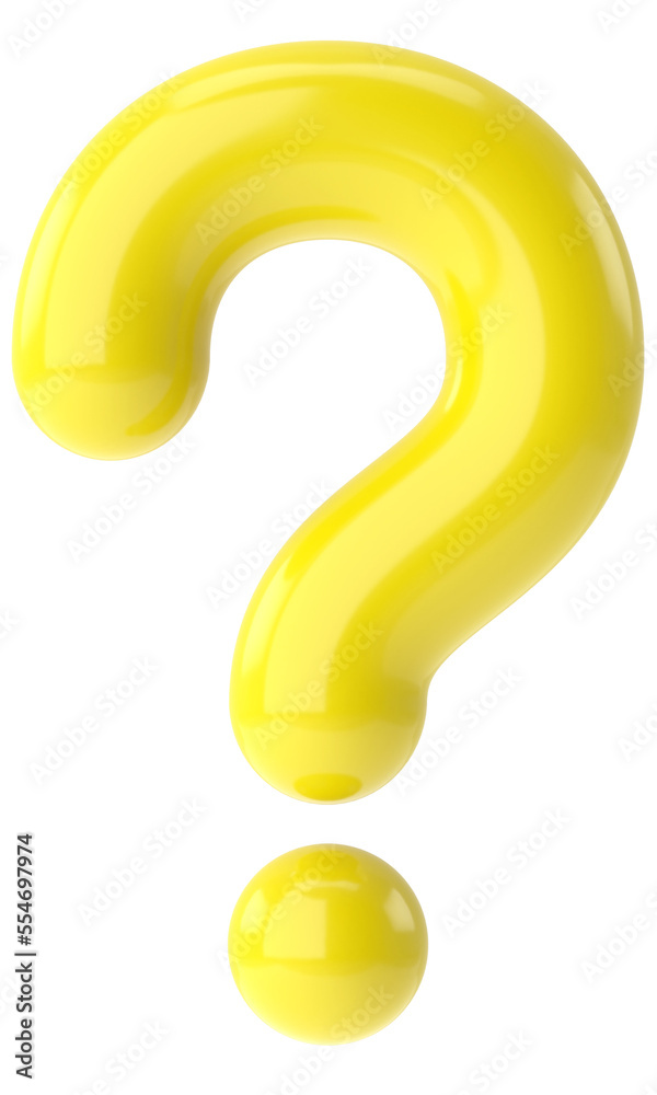 Question mark sign. 3D question mark. Question mark sign. 3D question mark.