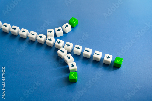 All options lead to success. All answers are correct. Solution versatility. Problem resolution. Concept of universality. Confidence in a good outcome in any situation. Profit selection