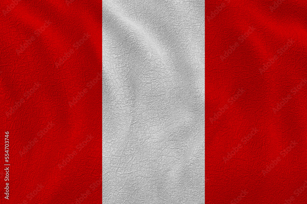 National flag of Peru. Background  with flag of Peru.