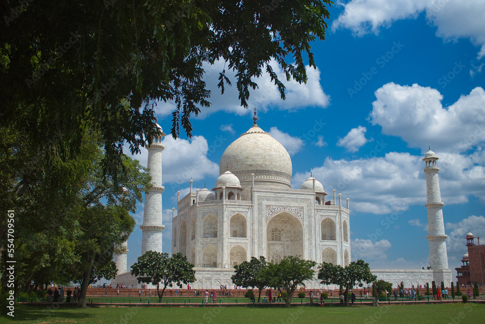Obraz premium Closeup of the Taj Mahal dome
