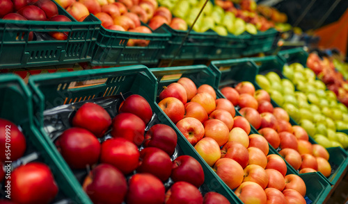 Fotografie At the fruit and vegetable store