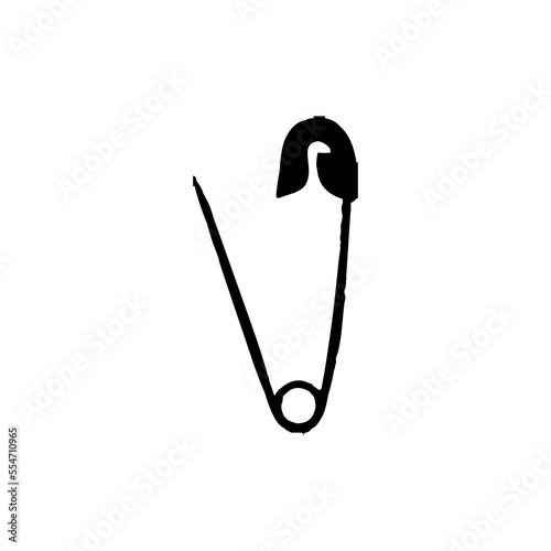 Safety icon. Simple style sewing course big sale poster background symbol. Safety brand logo design element. Safety t-shirt printing. vector for sticker.