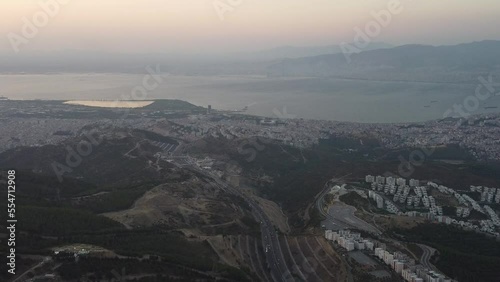 view from the top of the mountain
