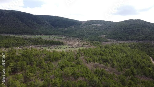 panorama of the mountains