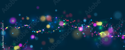 Conceptual technology illustration of artificial intelligence