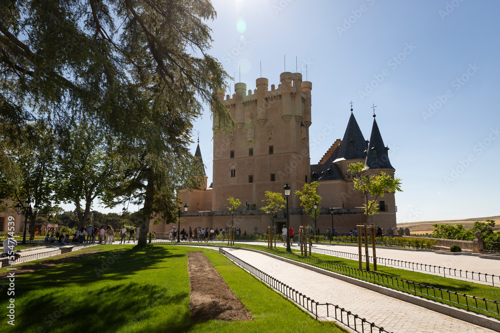 Alcázar fortress of Segovia (Segovia medieval Castle), Segovia, Castile and Leon, Spain