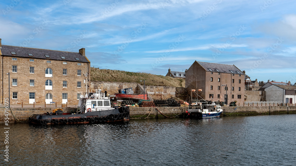 Fishing Boats at Burghead Harbour