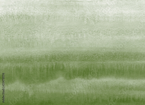 Khaki, olive green natural color watercolor gradient rectangle texture. Watercolour horizontal stains artistic text background. Painted textured hand drawn eco, vegan template.