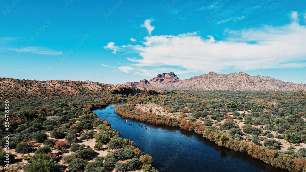 Fototapeta premium Arizona Desert Landscape