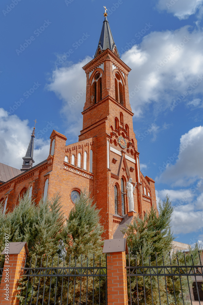 Roman Catholic Church of St. Anthony in Postavy, Belarus.