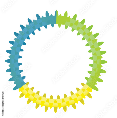 Colorful pet toy. vector illustration