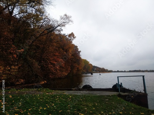 lake in autumn