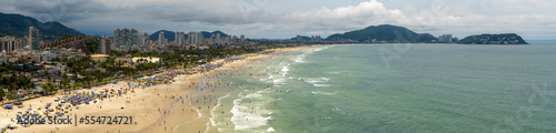 Praia da enseada. Guarujá. Novembro 2022 photo