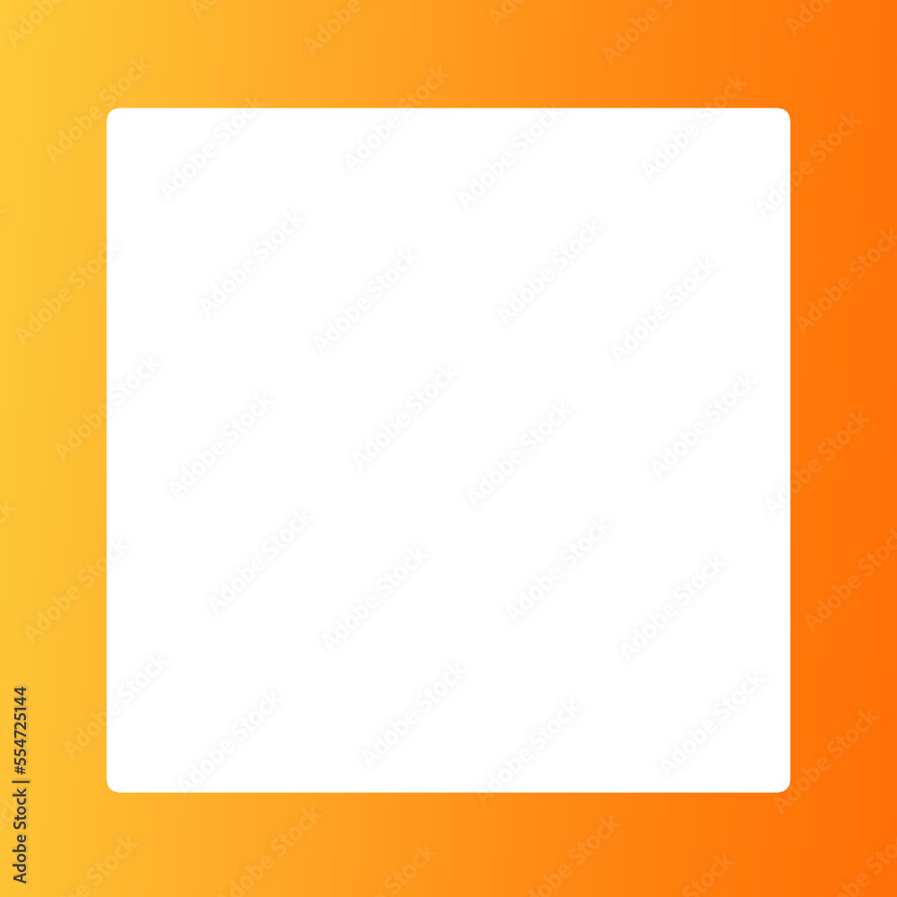orange square frame orange square frame