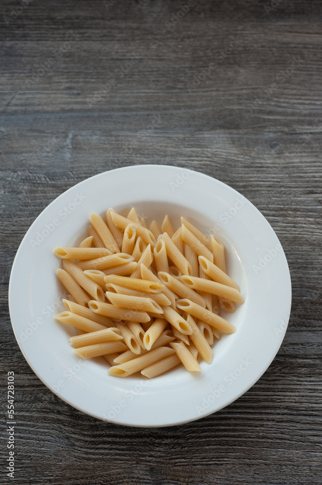 A bowl of penne pasta A bowl of penne pasta