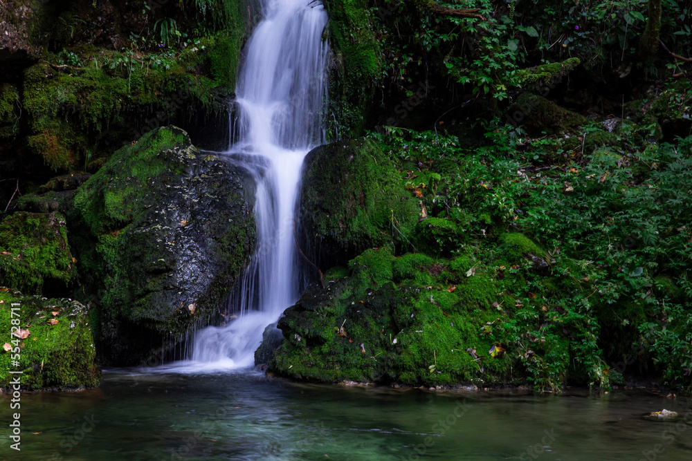 Soča-Tal, Wasserfall in Slwoenien