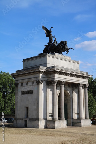 Wellington Arch at Apsley Way in London, England Great Britain