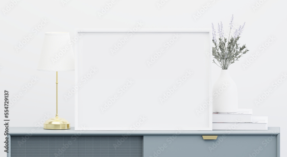 Horizontal frame minimal modern design for mockup. A4, A3 format. Horizontal frame minimal modern design for mockup. A4, A3 format.