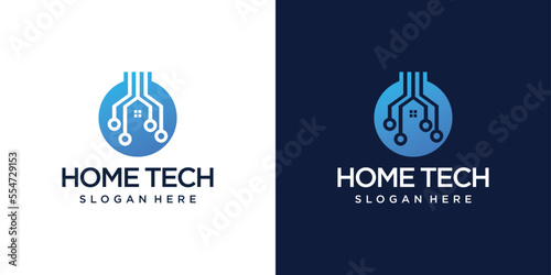 Home technology logo design inspirations