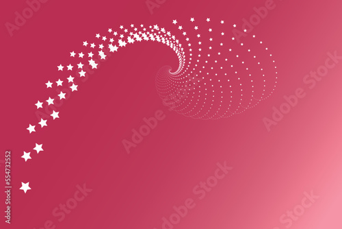 Abstract starry background, color of the year 2023, vector