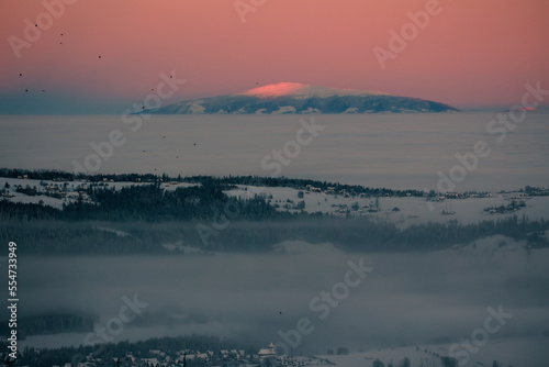 Obraz na płótnie Tatry w salonie
