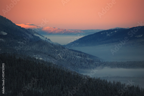 Obraz na płótnie Tatry w salonie
