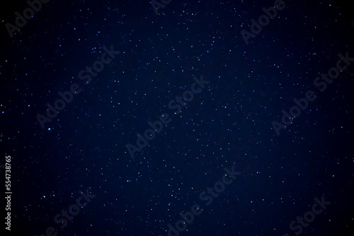 Night sky with bright stars