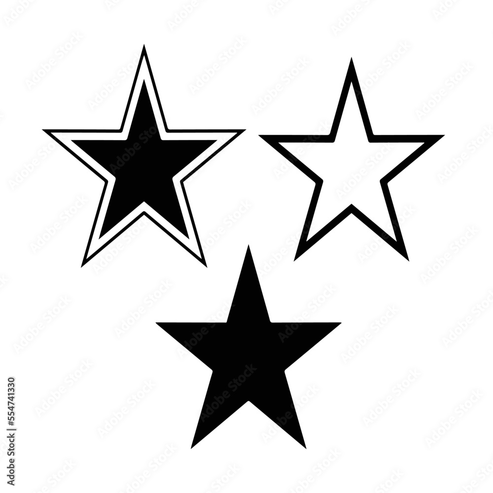 star icon silhouette star icon silhouette